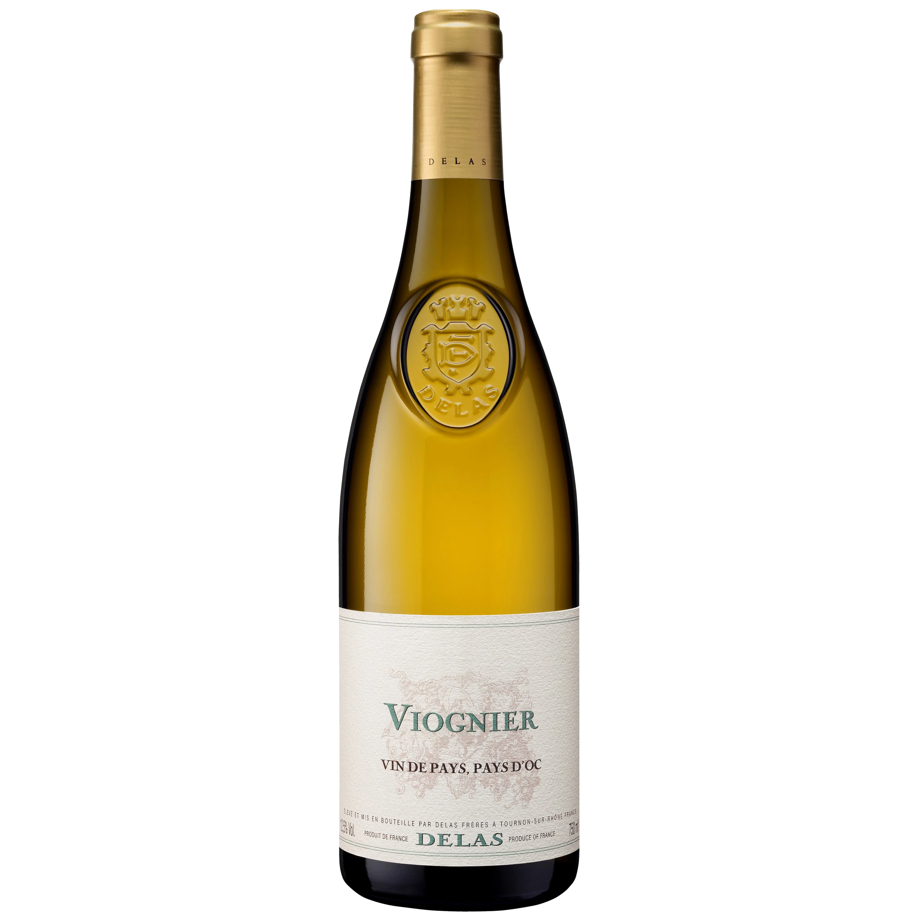 Delas Vin de Pays Viognier Blanc France 2022 750ml